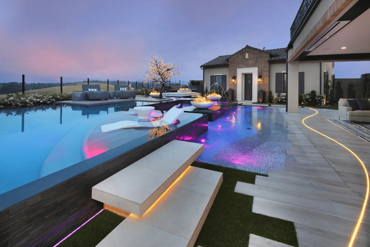 Luxury Backyard Lighting Design Showcase
