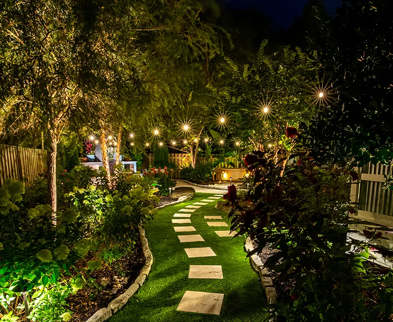 Luxury Backyard Lighting Design Showcase